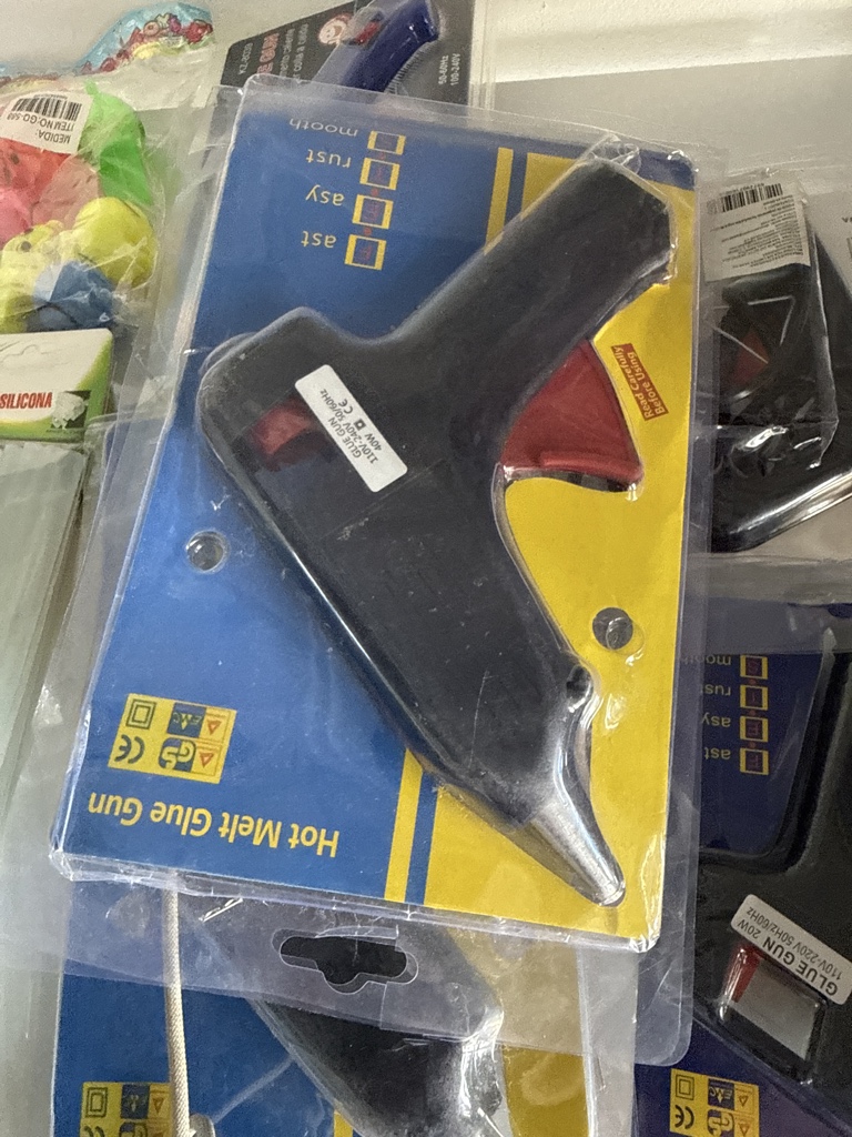 Pistola de silicona grande