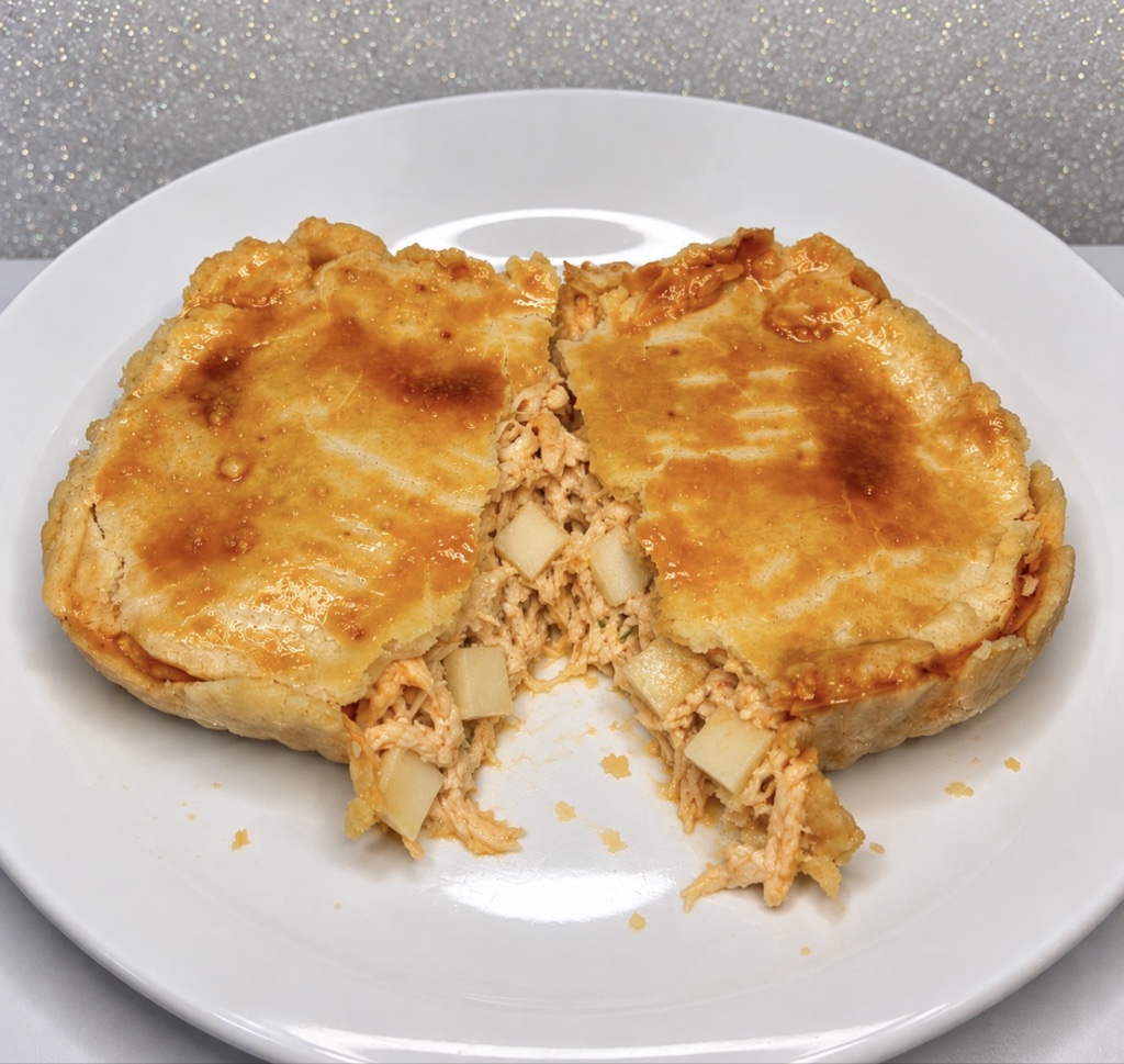 Empadão Frango com Palmito e Requeijão