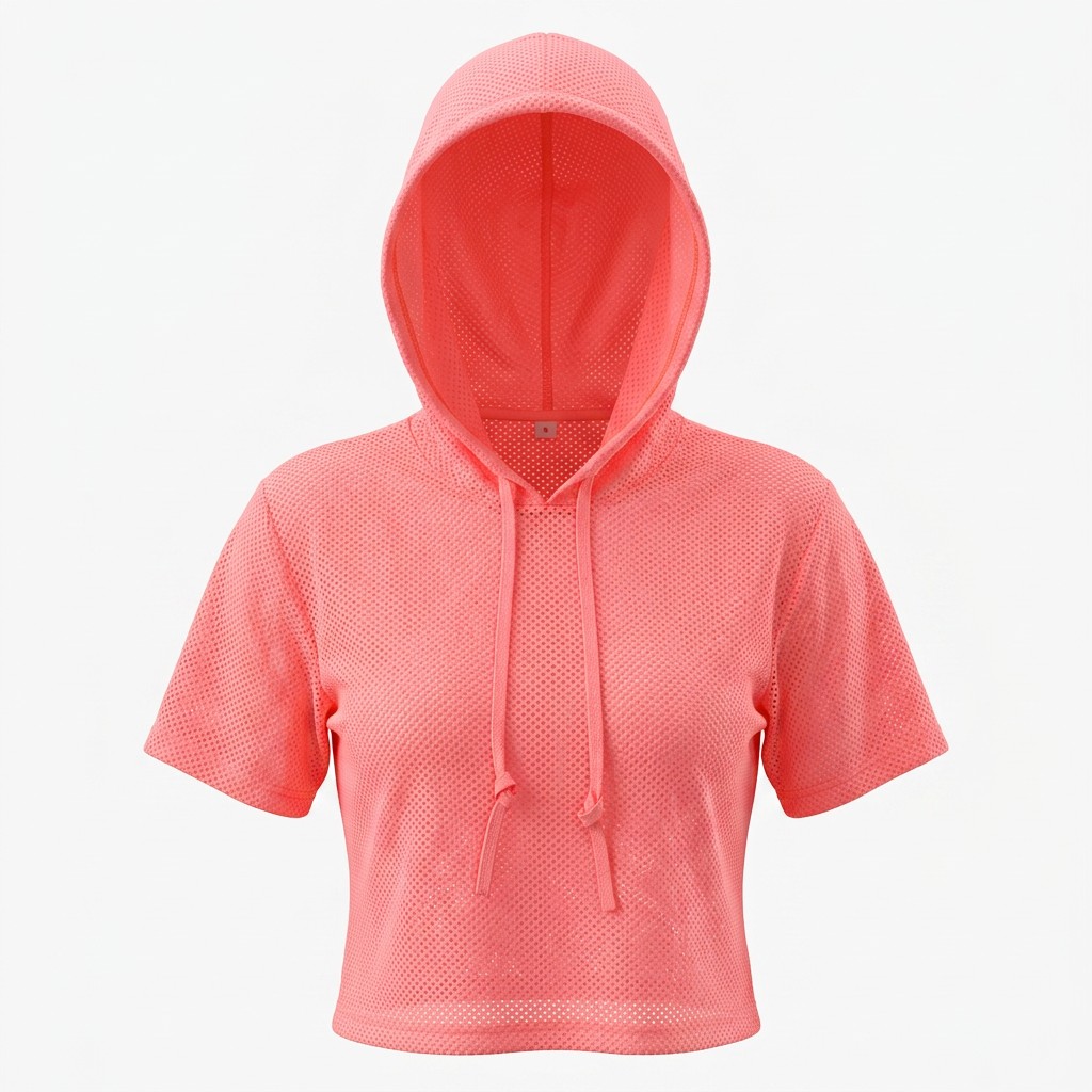 Hoddie manga corta