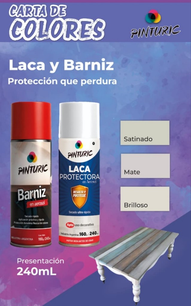 AEROSOL BARNIZ