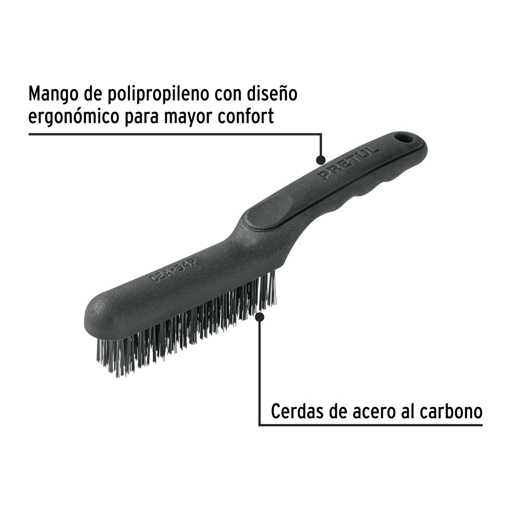 Cepillo diálambre Pretul 4-lineas CEA-54P 20653