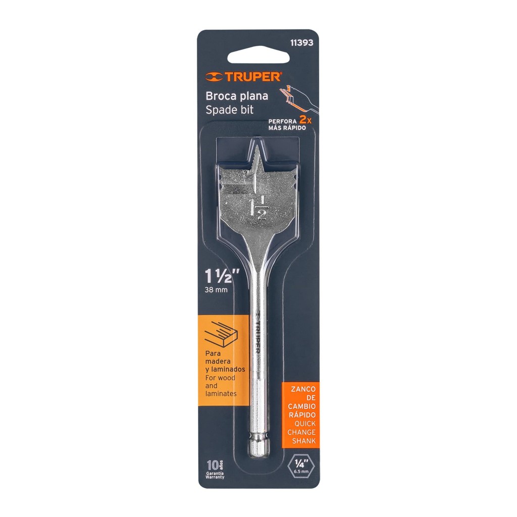 Broca para madera 1 1/2 Truper 11393