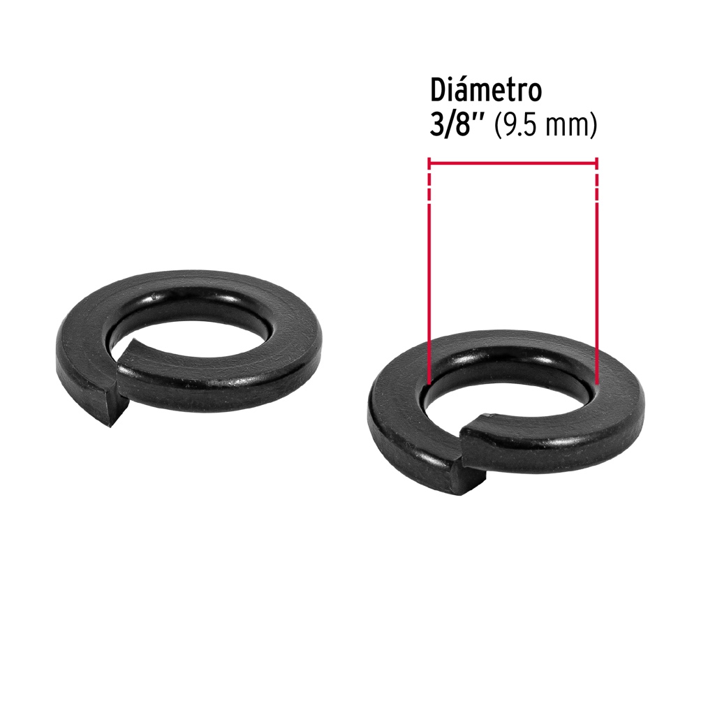 Arandela presión arap 3/8 fierro 150-pcs 44688