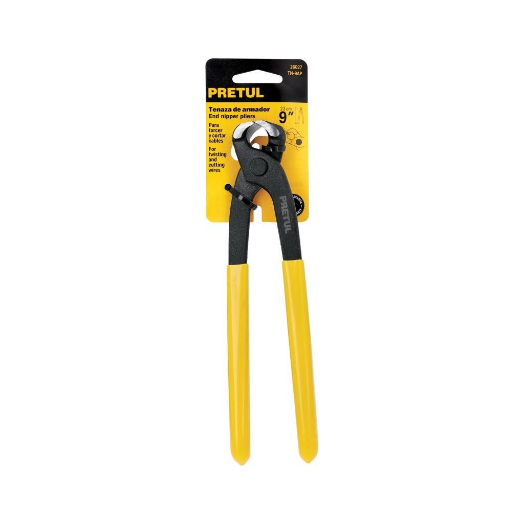 Alicate cabeza pequeña 9" TN-9AP Pretul 26027