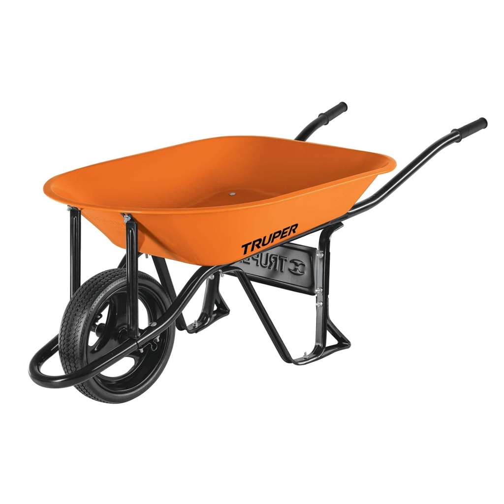 Carreta Truper desarmada CAT-45SO anaranjada 11744