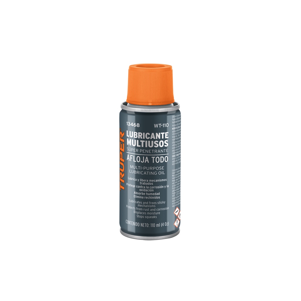 Aceite penetrante multiusos spray 110ml Truper WT-110 13468