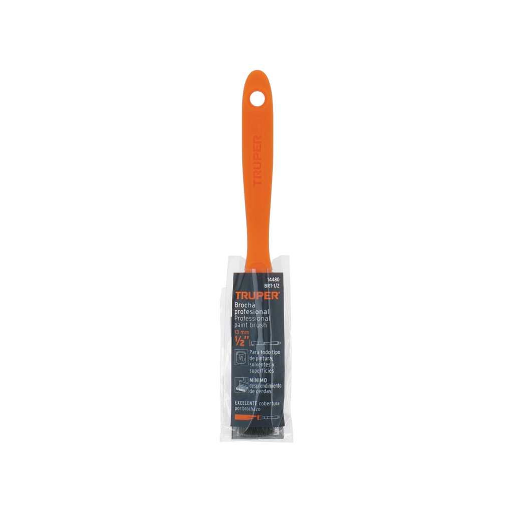 Brocha Truper BRT-1/2P m/plastico 14480