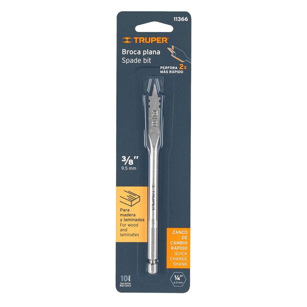 Broca p/madera Trup 3/8 T/PAL BPT 11366