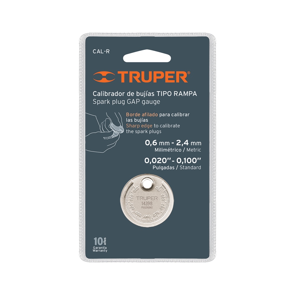 Calibrador de Bujias truper  14398