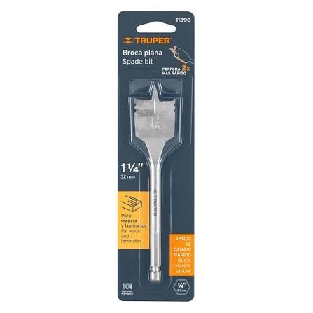 Broca para madera 1 -1/4 Truper 11390
