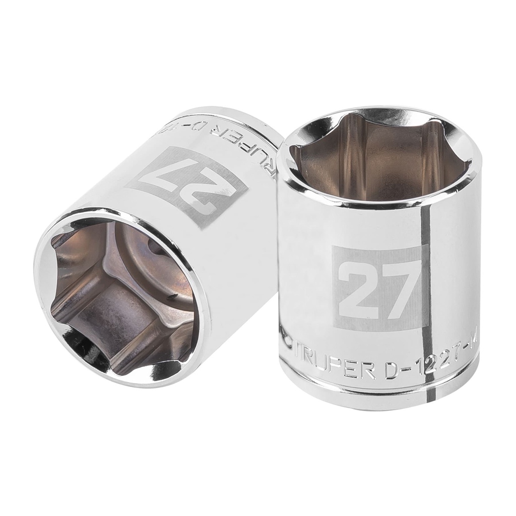 Cubo Truper 27mm x 1/2 D-1227-HM 6-puntas 10100