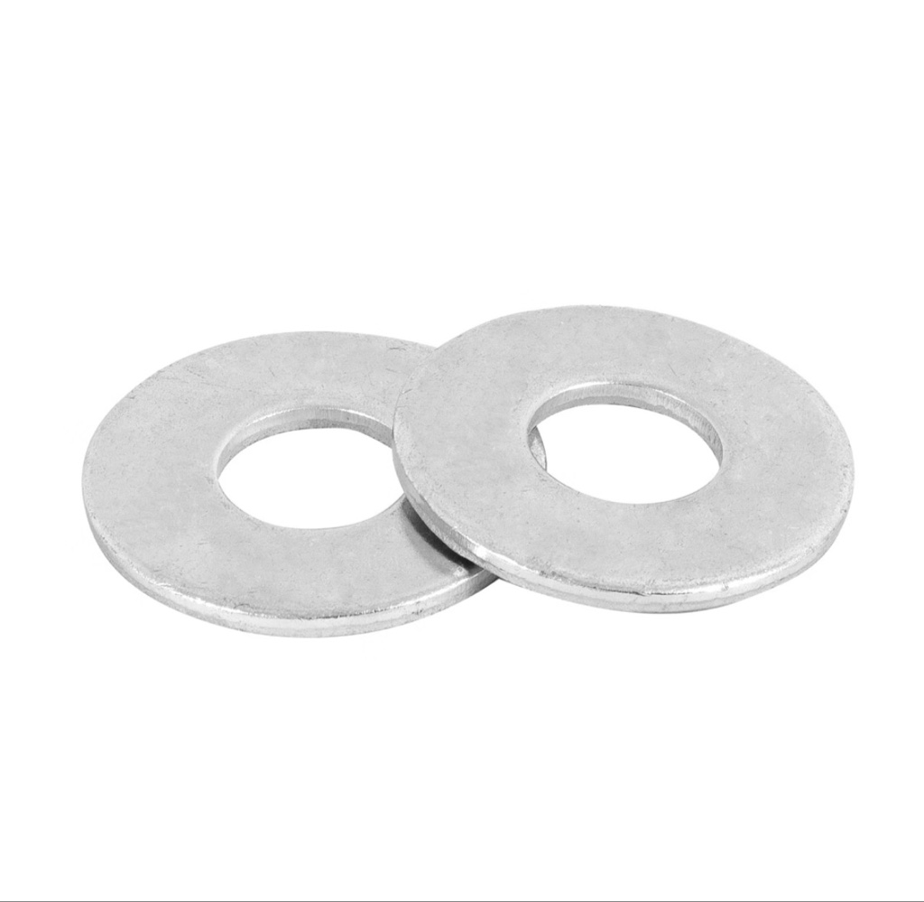 Arandela plana acero 1/4 fierro caja 2.2LBS 44543