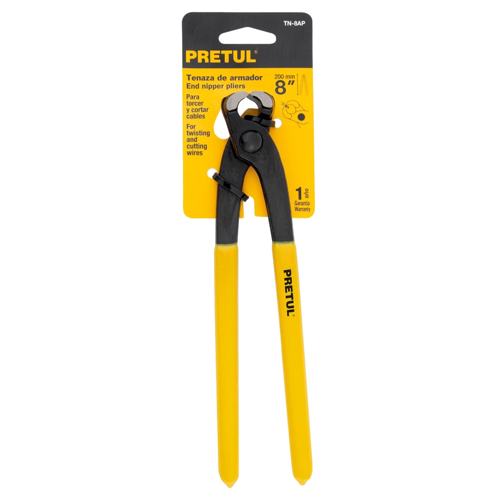 Alicate cabeza pequeña 8" TN-8AP Pretul 26026