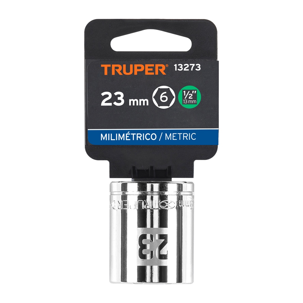 Cubo truper 23mm x 1/2 13273