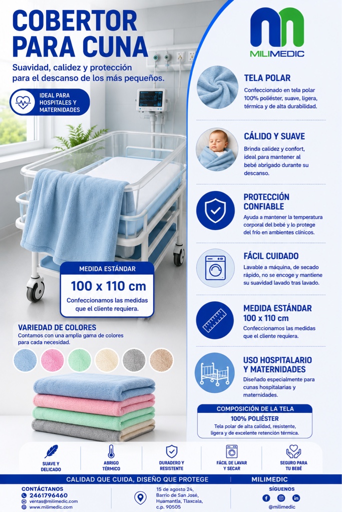 Cobertor para cuna
