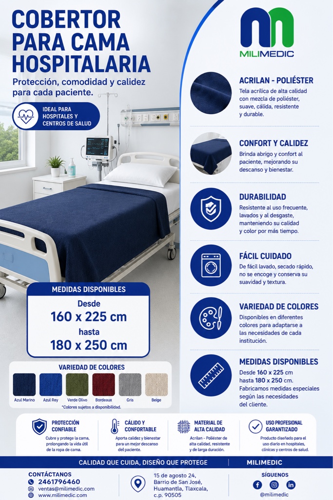 Cobertor hospitalario