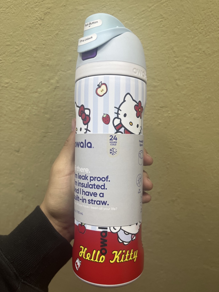 Owala Hello Kitty termo rojo 24 oz