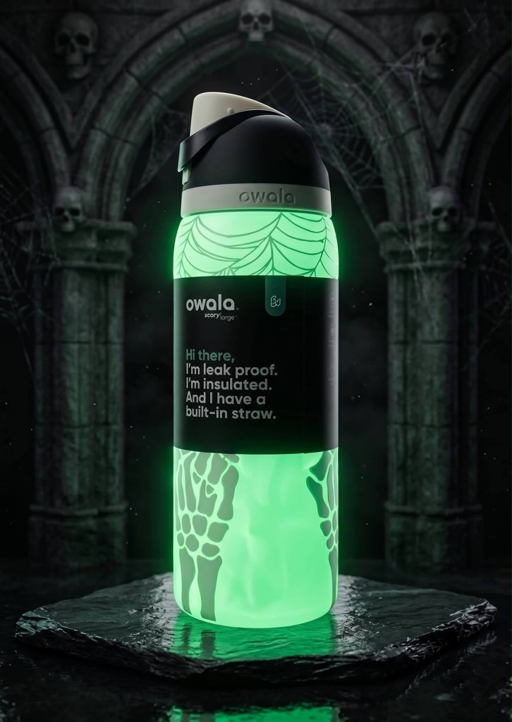 Owala 32 mano fluorescente