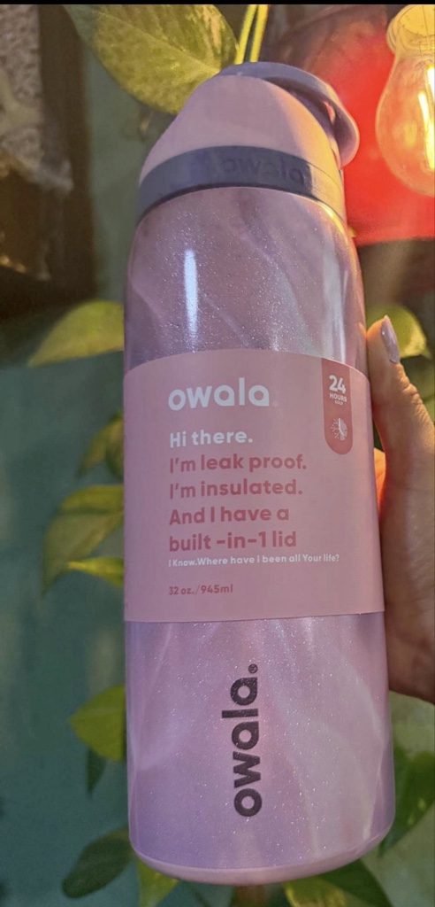 Owala rosa mármol