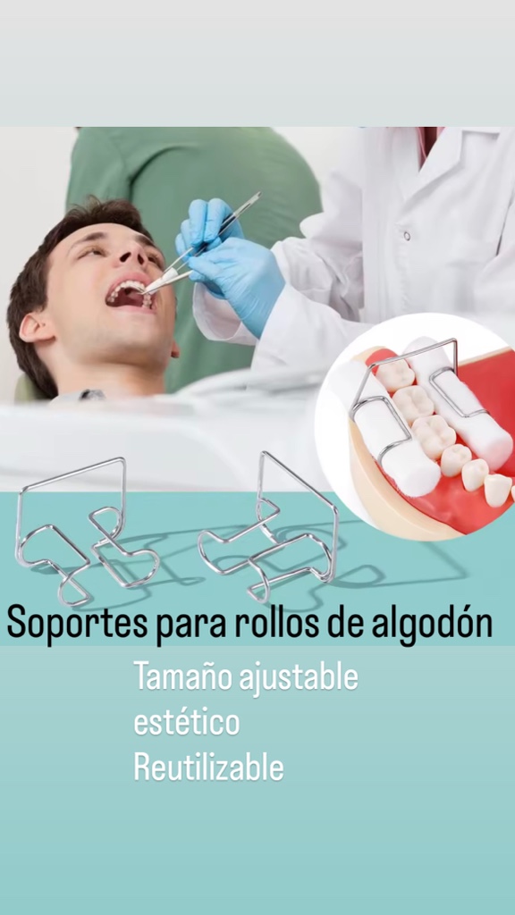 Soporte para rollos de algodón 1