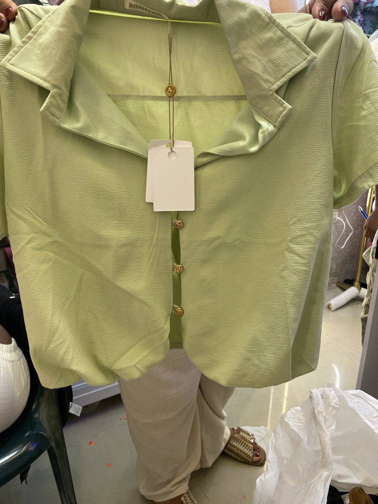 Blusa de tela varios colores
