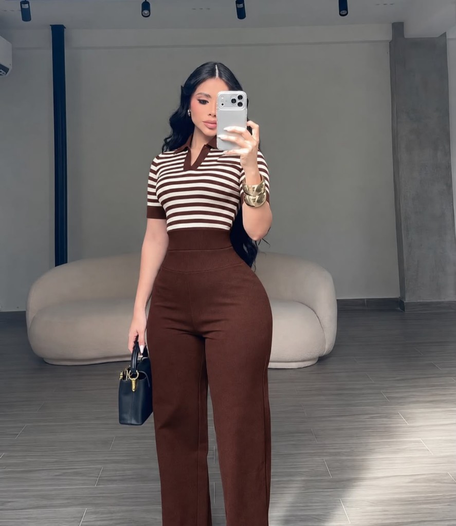 Conjunto pantalo cintura alta varios colores