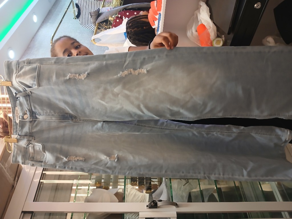 Jeans claros rotos ENCORE