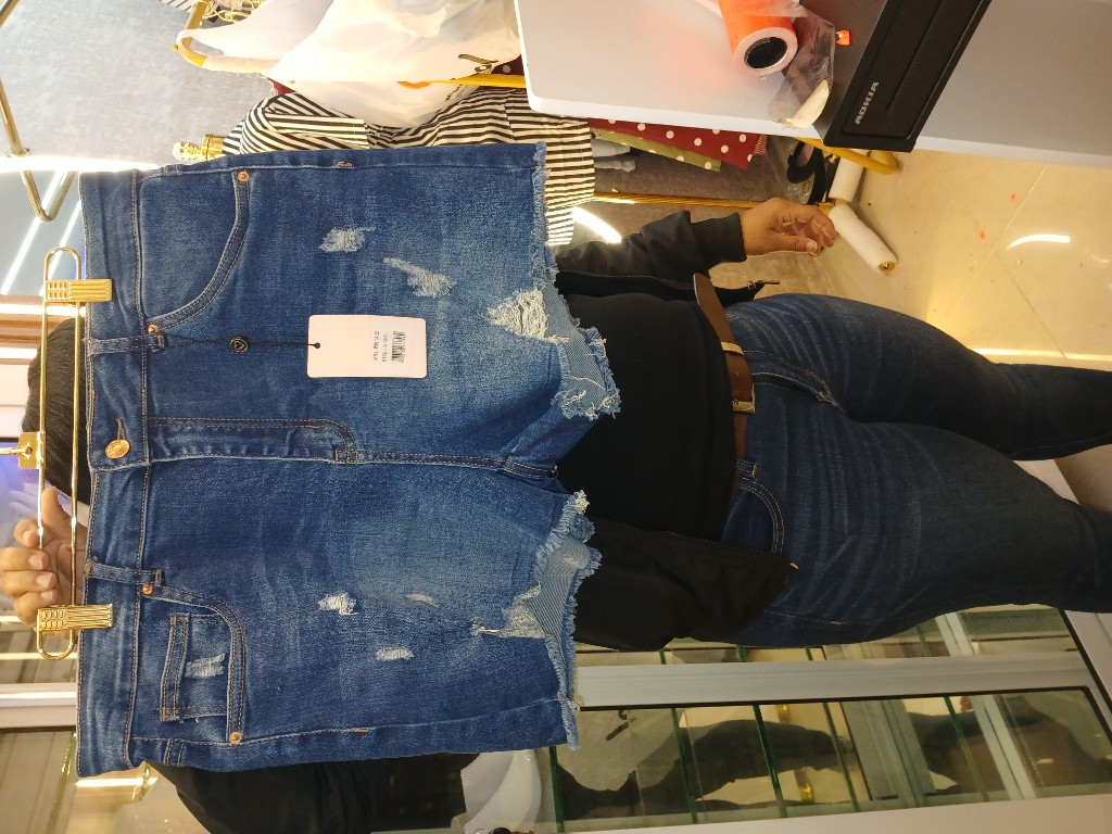Shorts denim azul