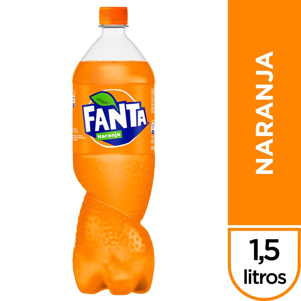 Fanta Naranja 1,5 litros