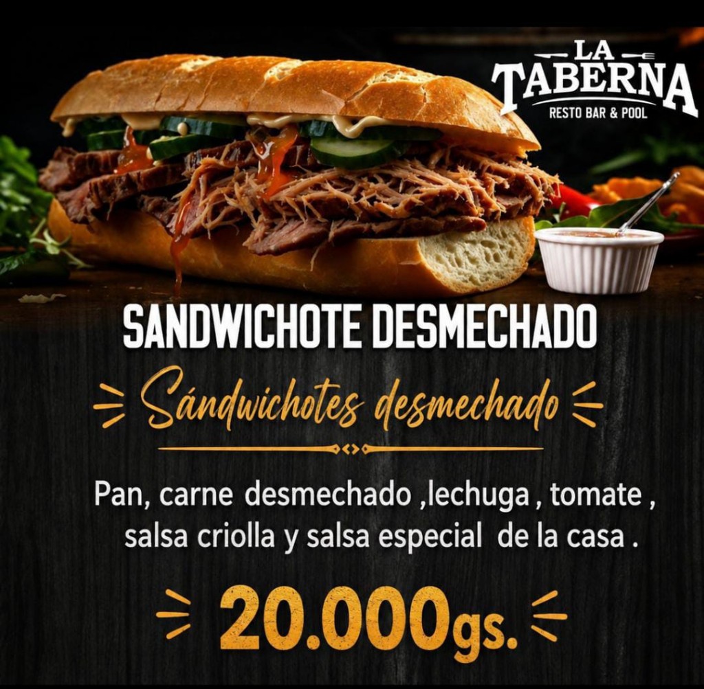 Sandwichotes Desmechada