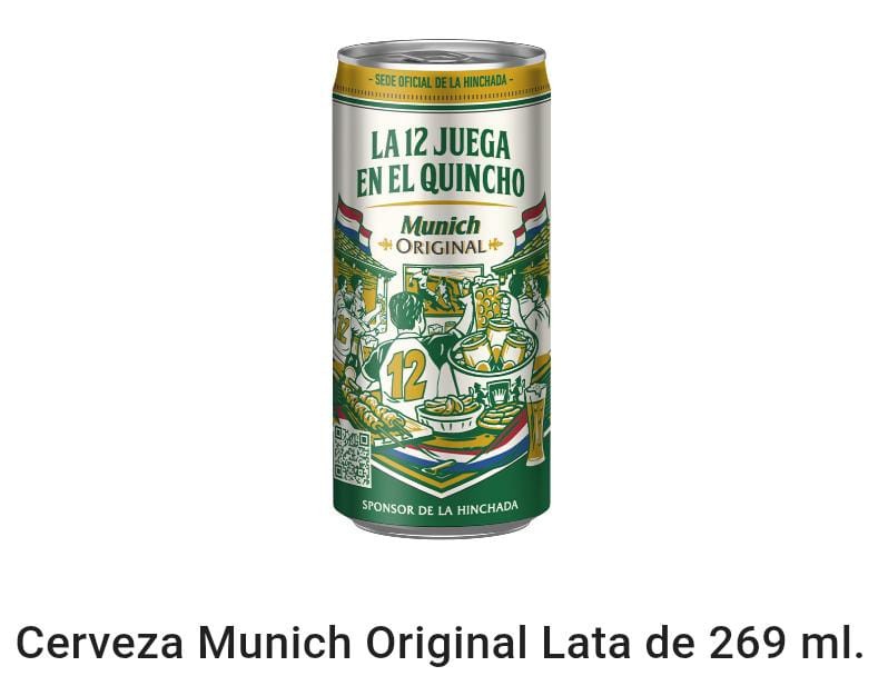 Múnich original en lata 269 ml