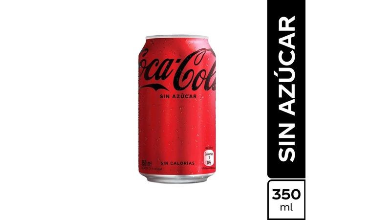 Coca-Cola Lata Sin Azúcar 350ml