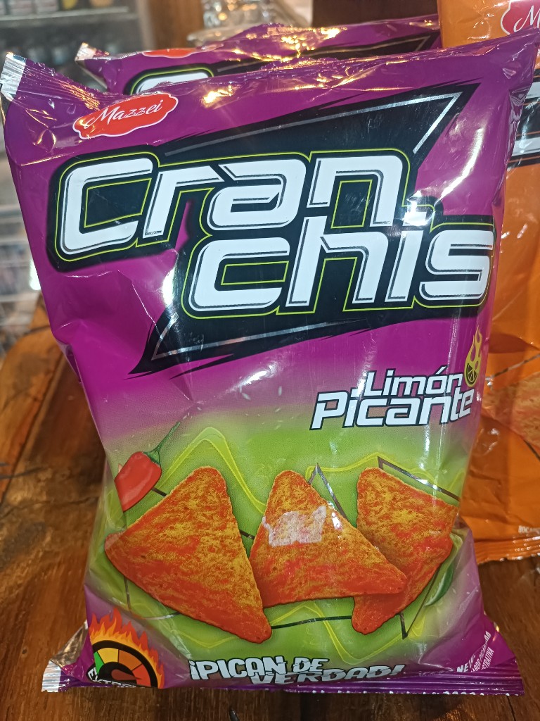 Cran Chips Limón Picante 100gr
