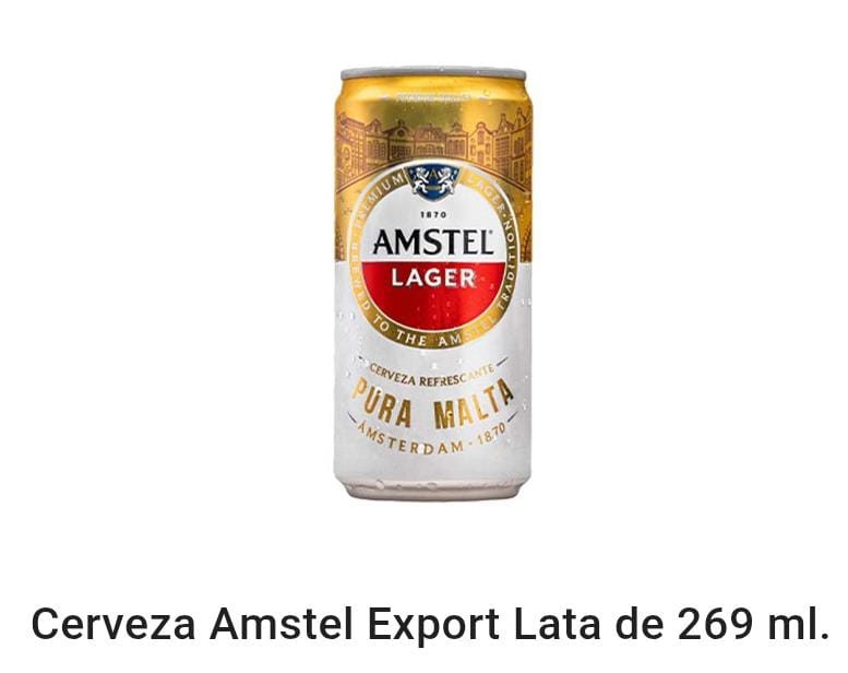 Amstel lata 269 ml