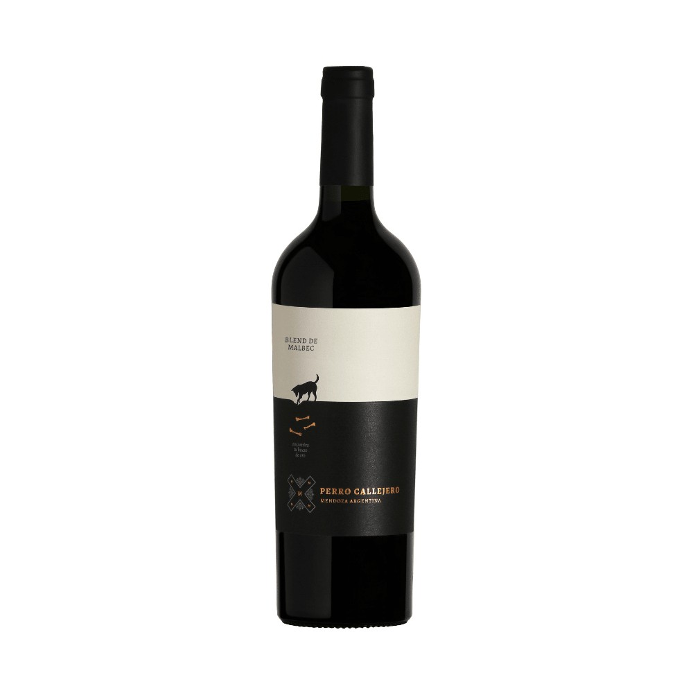 Vino Perro Callejero Blend de Malbec 750 ml
