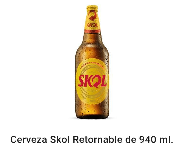 Skol botella de 940 ml