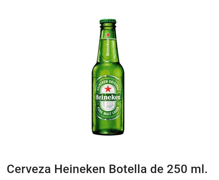 Heineken botellita 250 ml