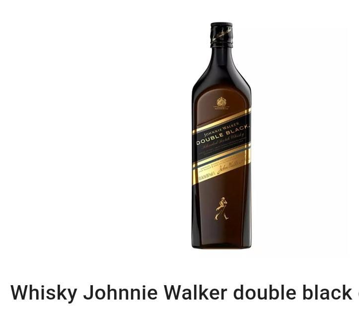 Whisky Johnnie Walker double Black
