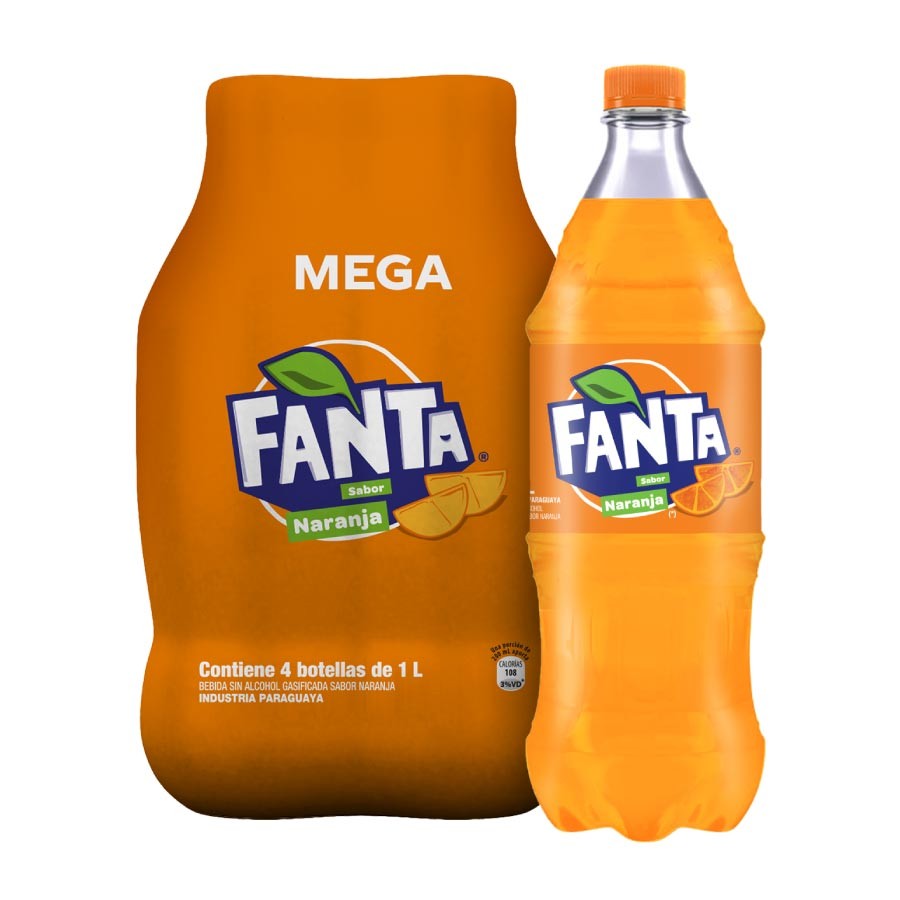 Fanta Naranja 1 litro