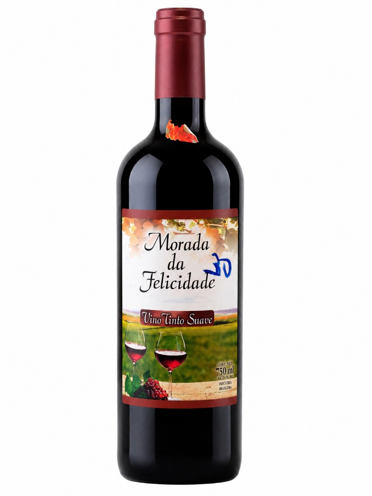 Morada da Felicidade Vino Tinto Suave 750 ml