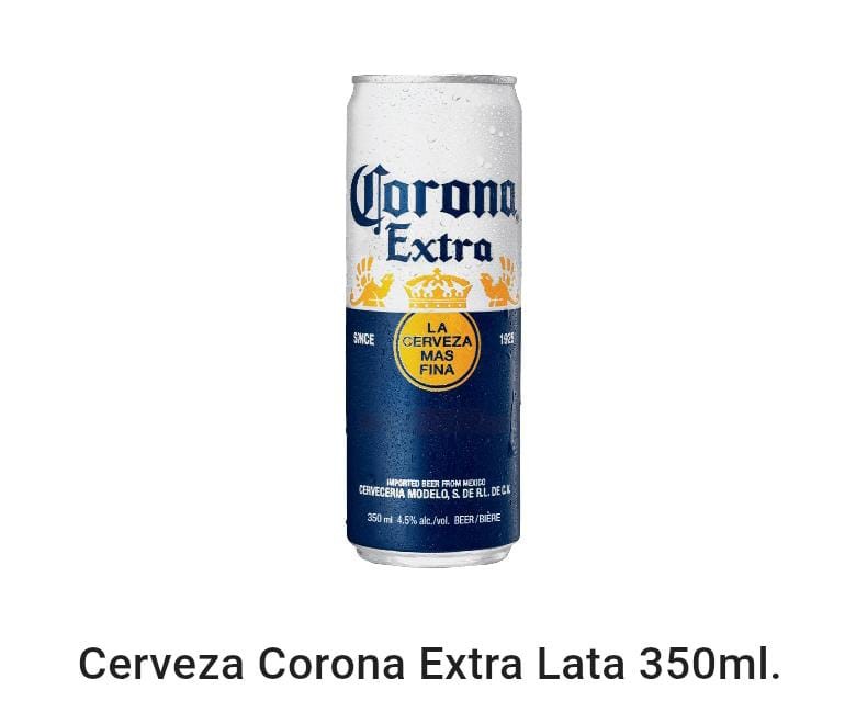 Corona extra  lata  350 ml