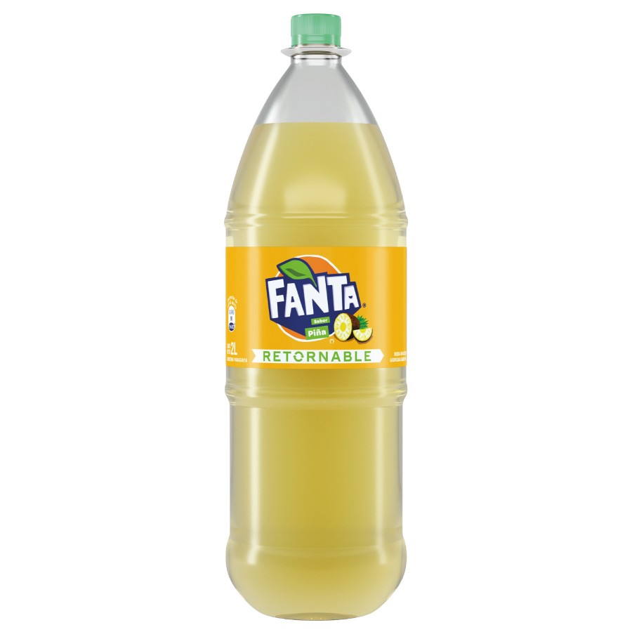 Fanta Piña Retornable 2 litros