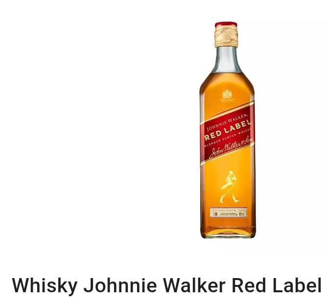 Whisky Johnnie Walker Red Label