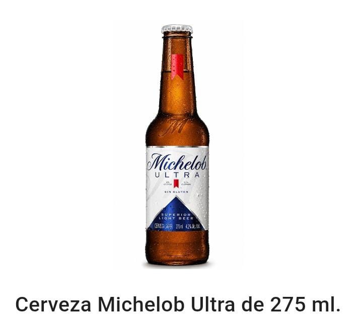 Michelob ultra botellita 275 ml