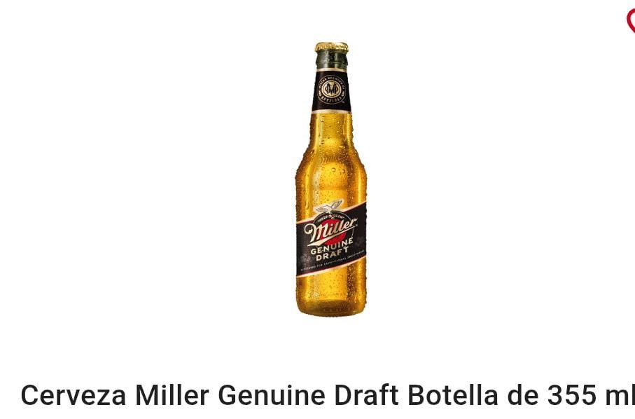Miller botellita 355 ml