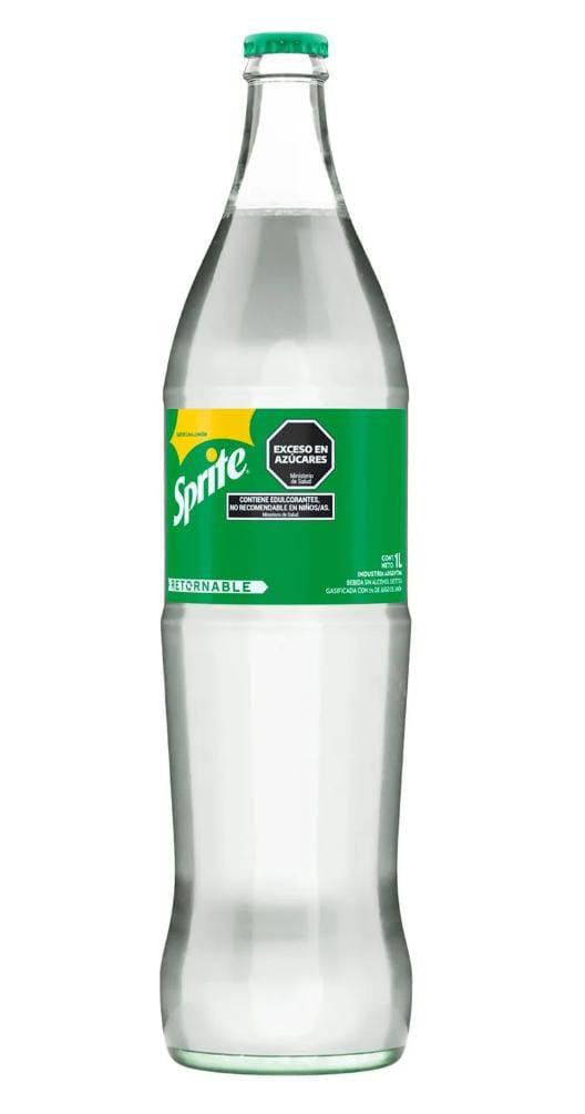 Sprite limon cero azúcar 1L retornable