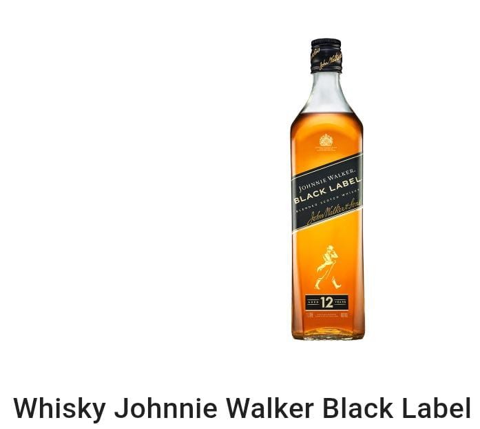 Whisky Johnnie Walker Black Label