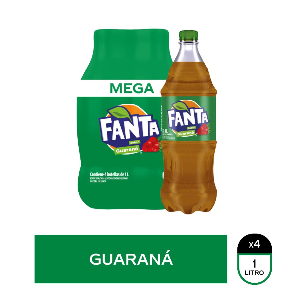Fanta Guaraná 1 litro