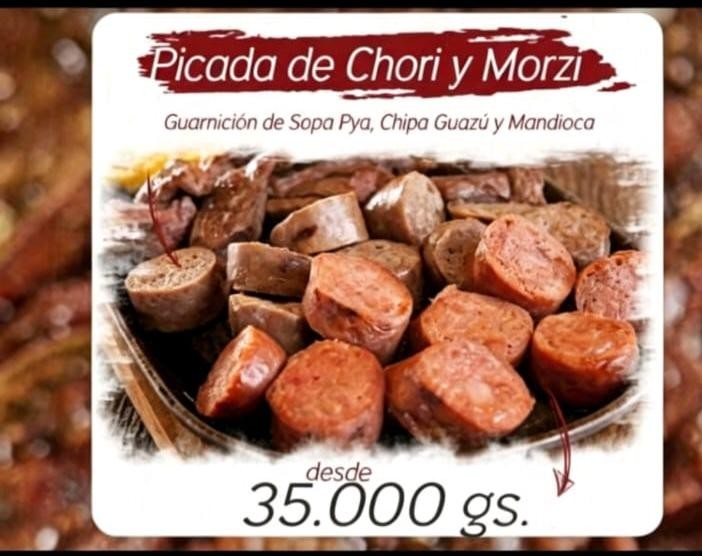 Picada de chorizos