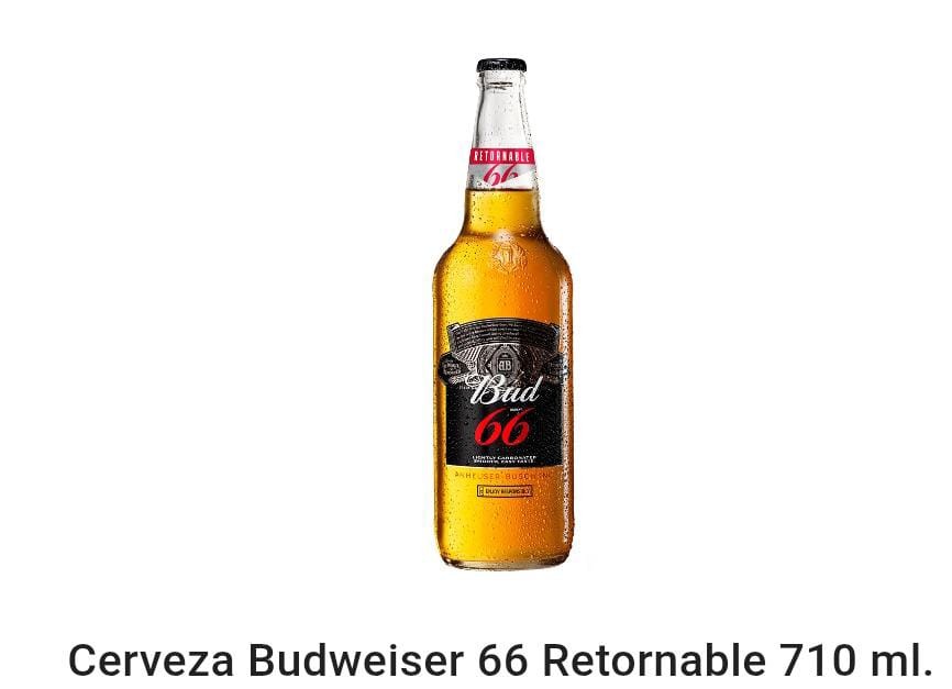 Bud 66 botella 710 ml